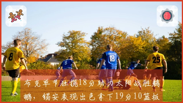 布克单节独揽18分助力太阳战胜鹈鹕，锡安表现出色拿下19分10篮板